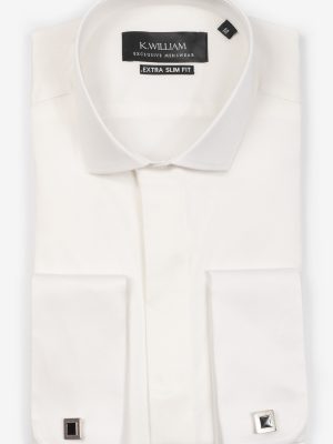 K.WILLIAM extra slim fit ekrü ing