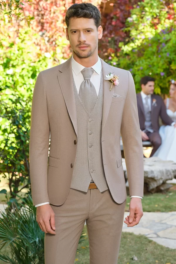 Costum de mire cu croială extra slim fit Manzetti