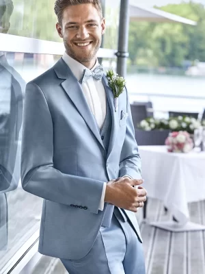 WILVORST égkék esküvői öltöny
